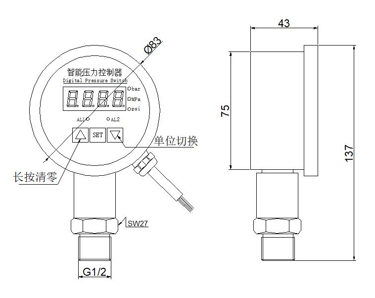 径向好色视频IOS控制器尺寸图